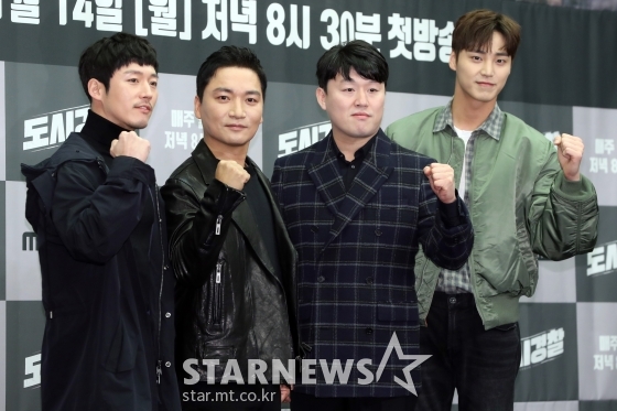 배우 장혁, 조재윤, 김민재, 이태환 /사진=이기범 기자