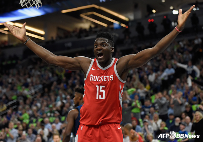 미국프로농구(NBA) 휴스턴 로켓츠의 클린트 카펠라. / 사진=AFPBBNews=뉴스1