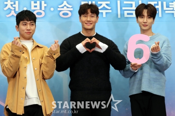 유세윤, 김종국, 이특(사진 맨 왼쪽부터 오른쪽으로)/사진=임성균 기자
