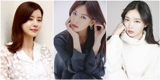 유선, 김소연, 김하경(사진 맨 왼쪽부터 오른쪽으로)/사진제공=다인엔터테인먼트(유선), 제이와이드컴퍼니(김소연), SY엔터테인먼트(김하경)