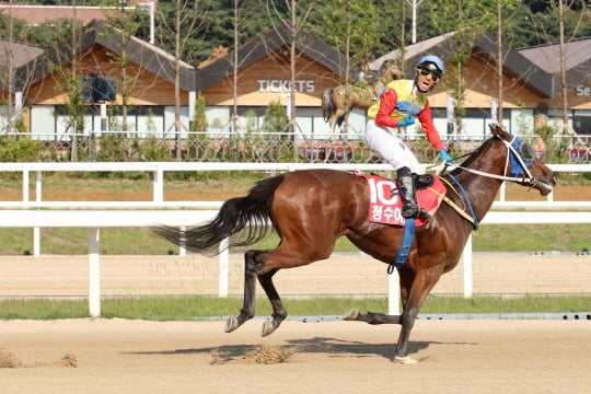 국내 경마 대표 기수 문세영/사진제공=한국마사회