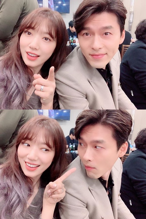 배우 박신혜(왼쪽)와 현빈 /사진=박신혜 인스타그램