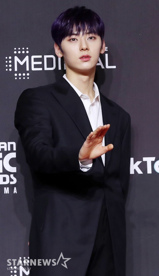 아이돌그룹 뉴이스트 멤버 황민현 /사진=김휘선 기자