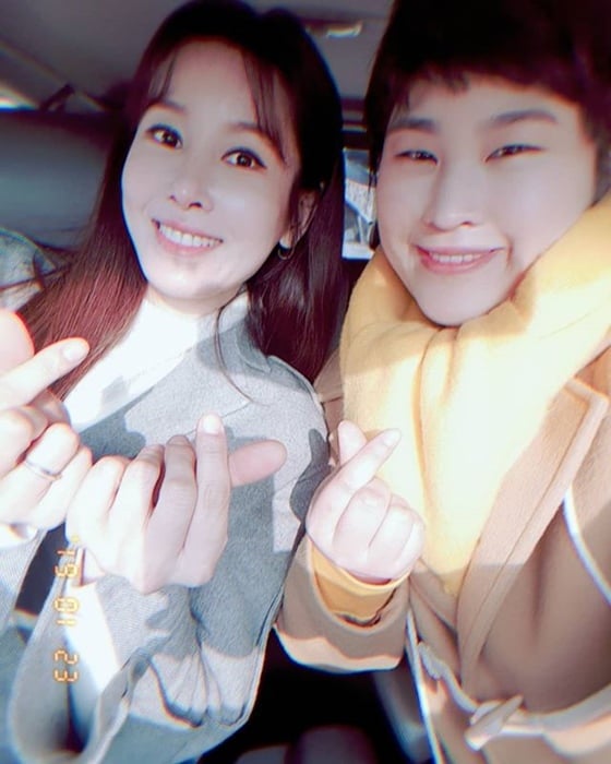 조미녀와 이태란 /사진=조미녀 인스타그램