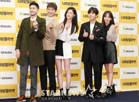 배우 한상진, 최웅, 문수빈, 이홍기, 정혜성(사진 맨 왼쪽부터 오른쪽으로)/사진=김휘선 기자