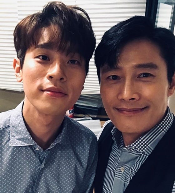 박정민(왼쪽), 이병헌 /사진=이병헌 인스타그램