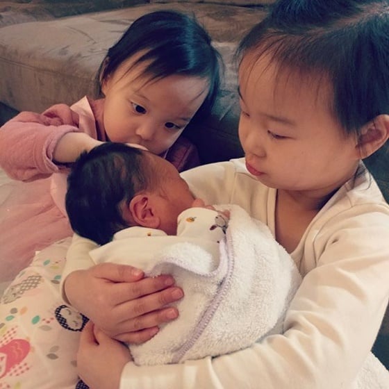 선예의 세 딸 /사진=선예 인스타그램