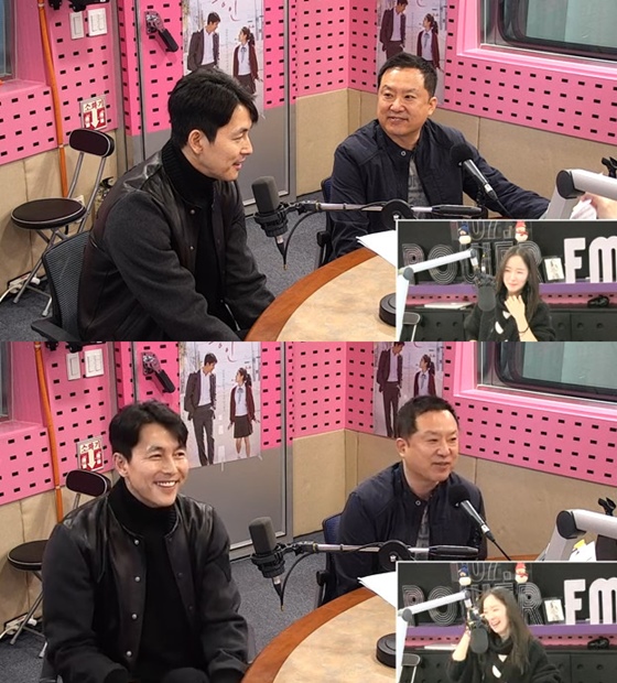 배우 정우성(왼쪽), 이한 감독 /사진=SBS 파워FM '박선영의 씨네타운' 보는 라디오 방송화면 캡처