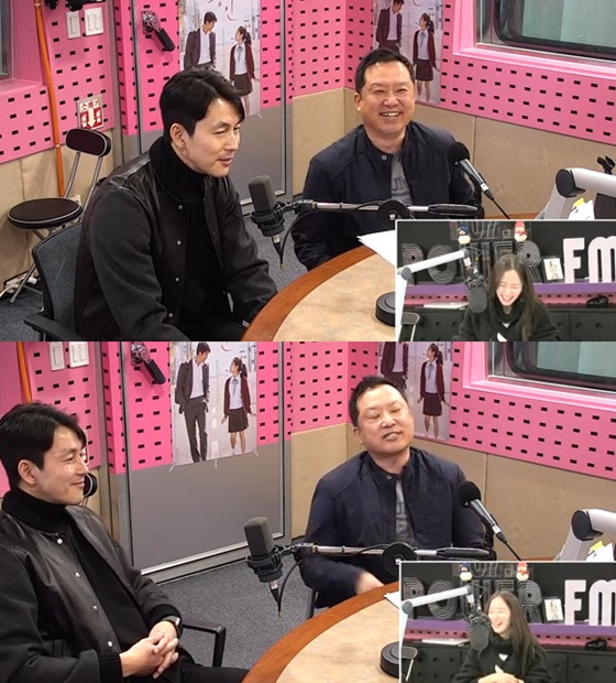 배우 정우성(왼쪽), 이한 감독 /사진=SBS 파워FM '박선영의 씨네타운' 보는 라디오 방송화면 캡처