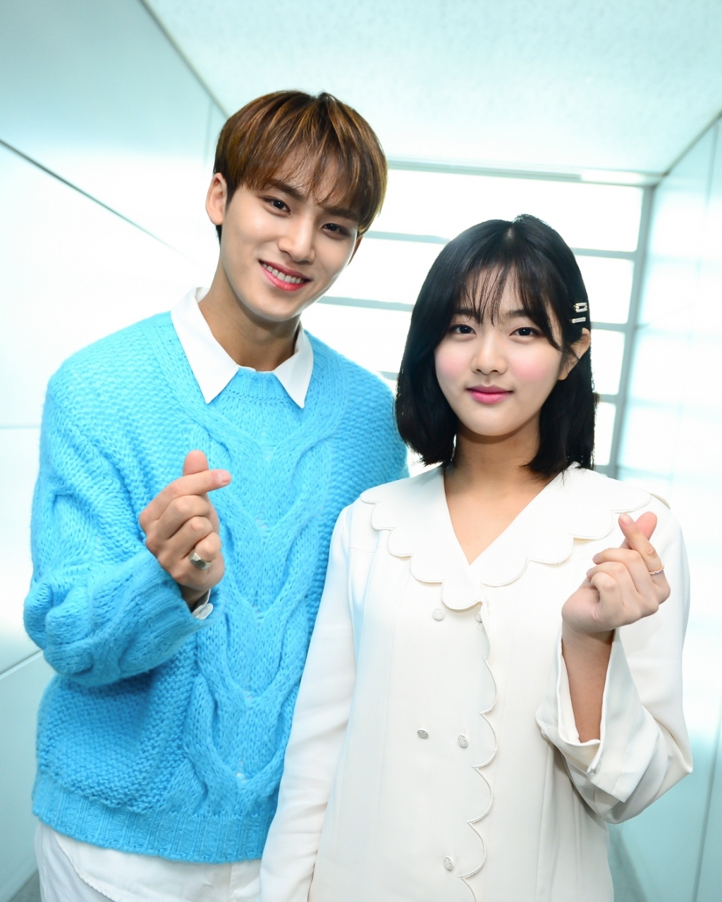 그룹 세븐틴 민규, 배우 신은수 /사진=SBS