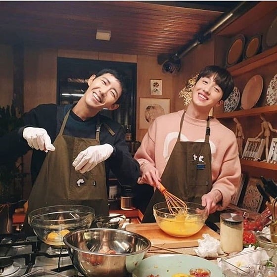 황광희(왼쪽), 찬희 /사진=황광희 인스타그램