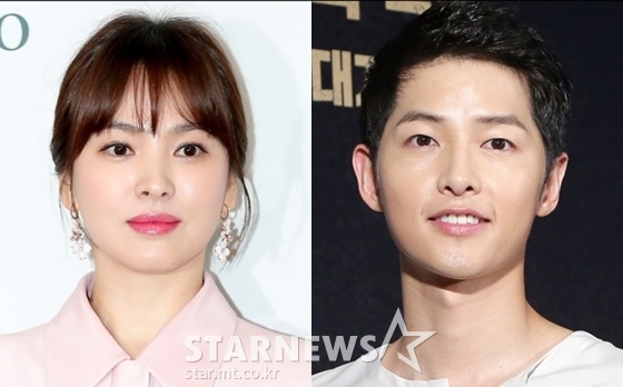 송혜교 송중기 / 사진=스타뉴스