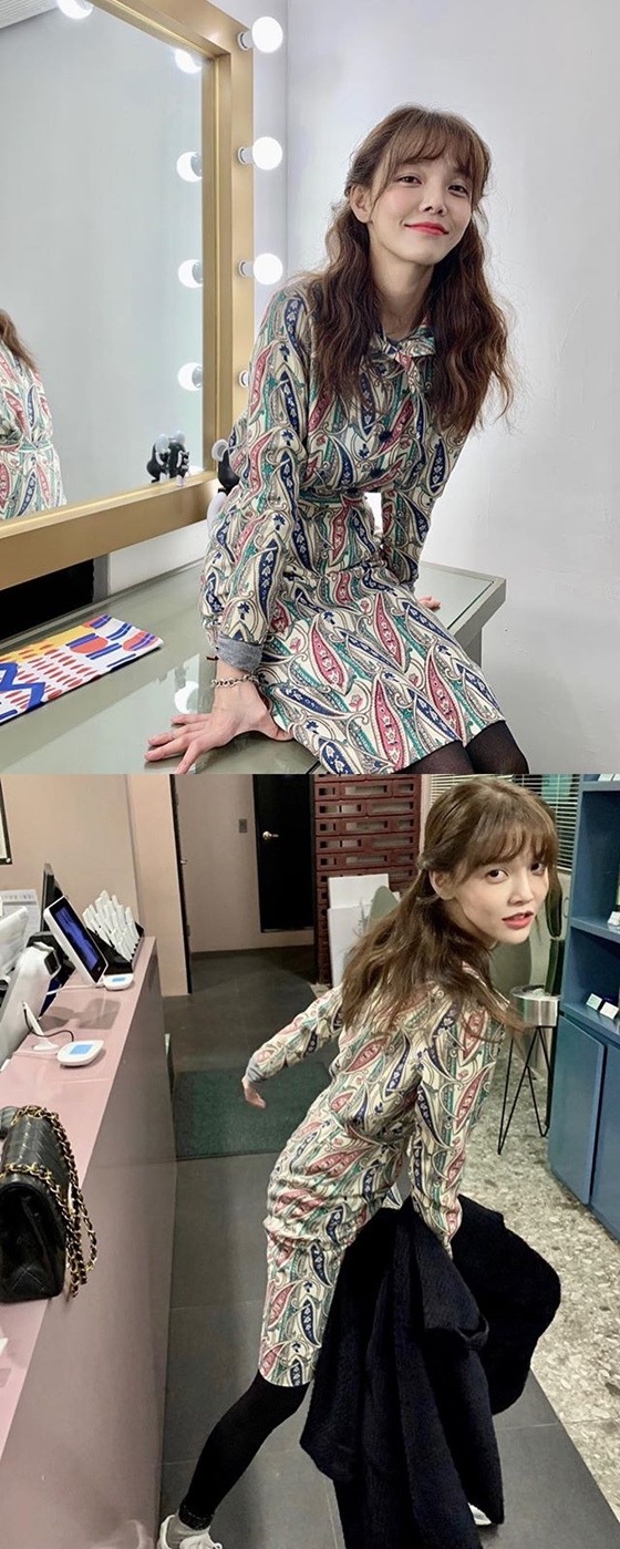 AOA 지민 /사진=지민 인스타그램