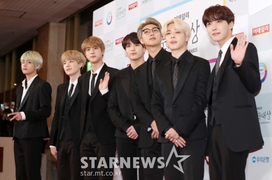그룹 방탄소년단 /사진=김휘선 기자