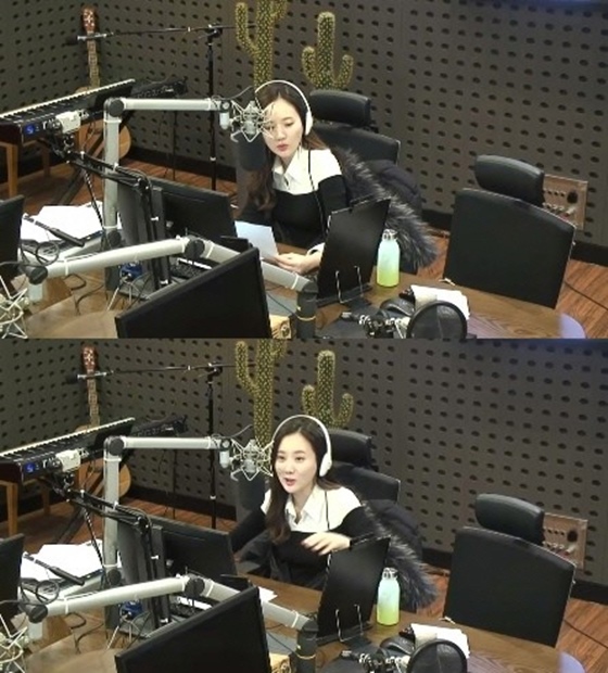 김지원 아나운서 /사진='박은영의 FM대행진' 보는 라디오 캡처