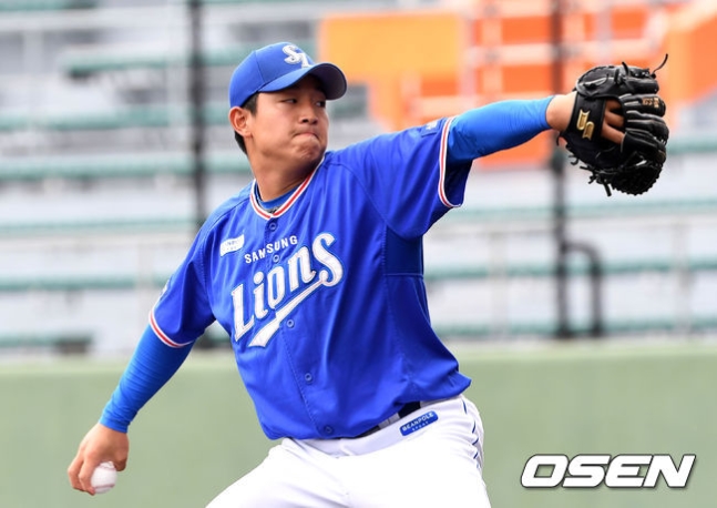삼성 양창섭. /사진=OSEN