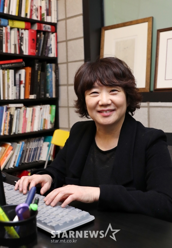 웰스엔터테인먼트 김미선 대표 /사진=김휘선 기자