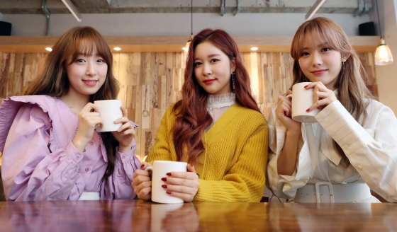 걸그룹 우주소녀 수빈, 다영, 루다(왼쪽부터)/사진=이기범 기자