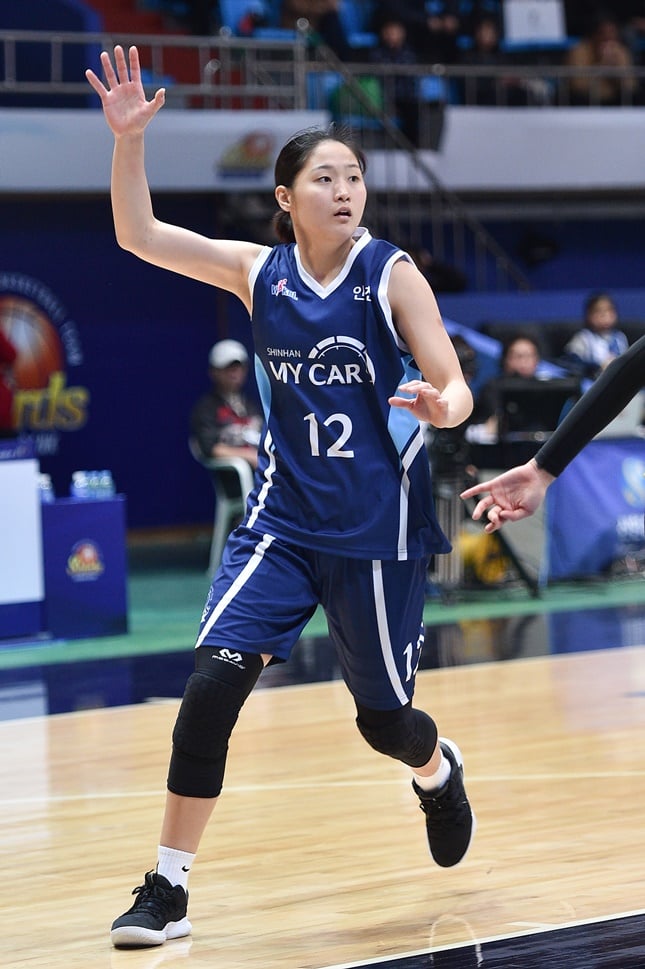 인천 신한은행의 한엄지. / 사진=WKBL 제공