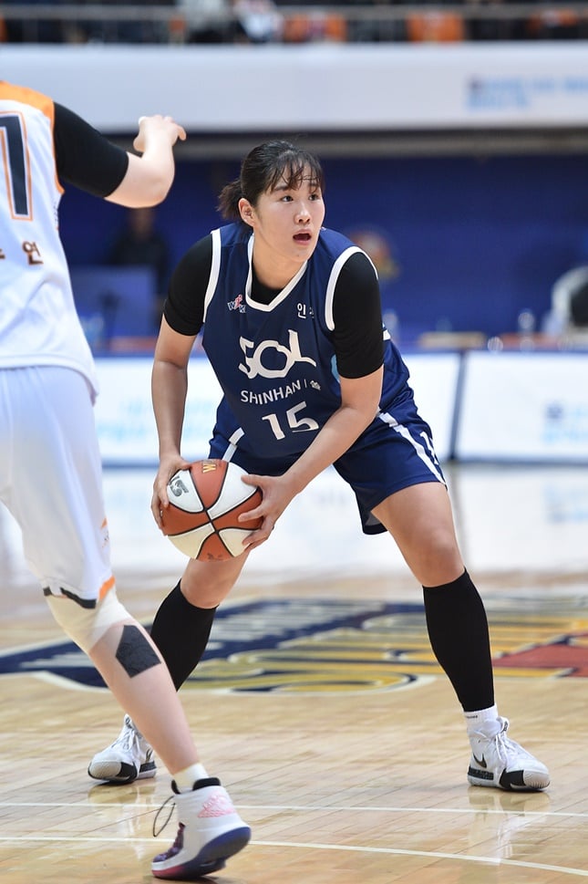 인천 신한은행의 김연희. / 사진=WKBL 제공