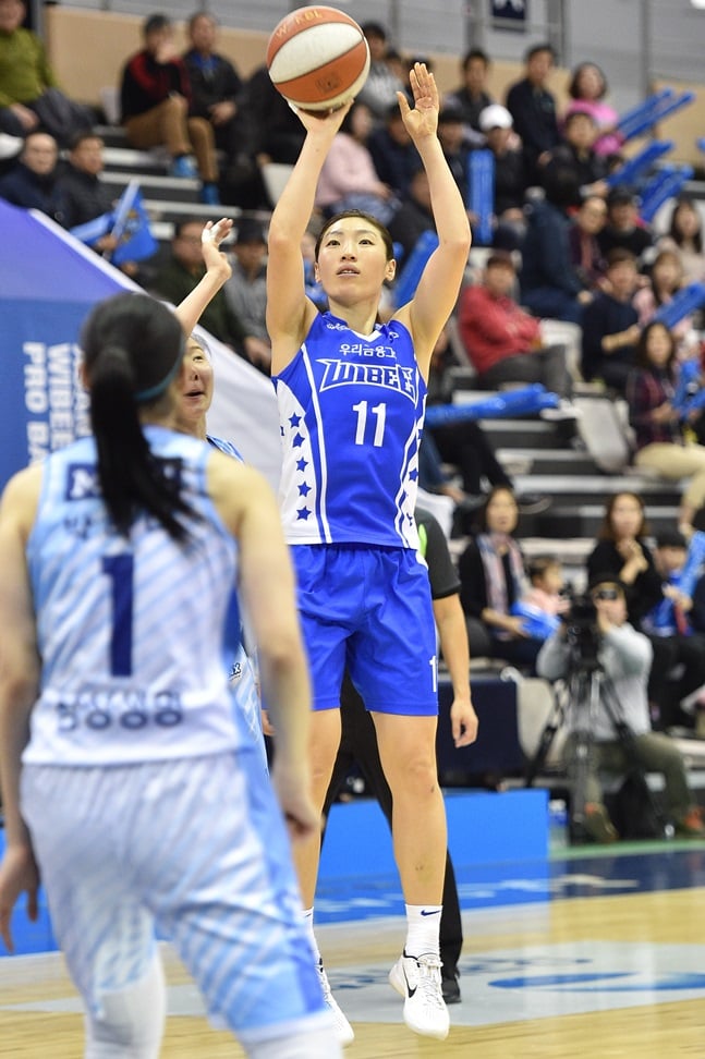 우리은행 맏언니 임영희. /사진=WKBL 제공
