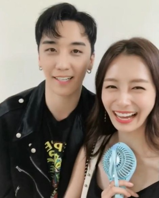 송다은(오르쪽)과 승리 /사진=송다은 인스타그램