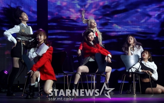 걸그룹 에버글로우 /사진=홍봉진 기자