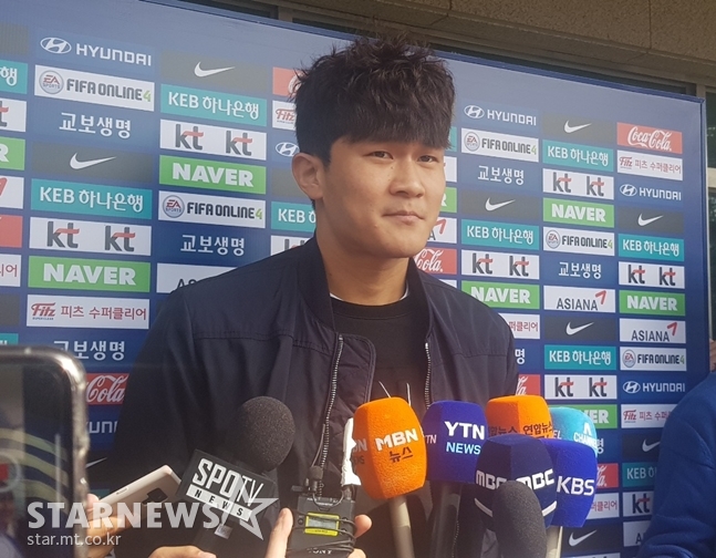 김민재. /사진=박수진 기자