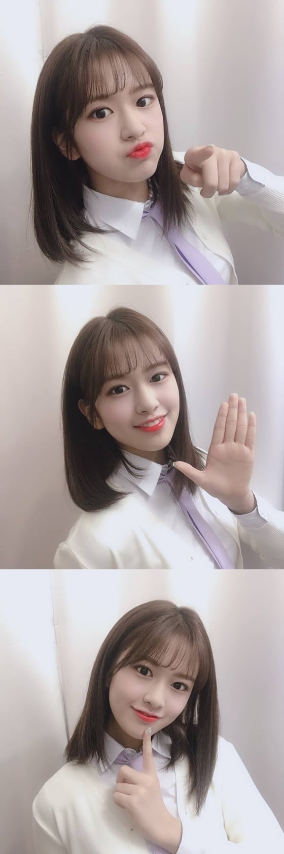 /사진=아이즈원 공식 인스타그램