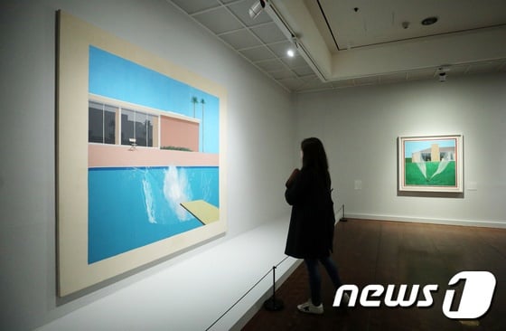 데이비드 호크니 작가의 작품을 서울에서 볼 수 있다./사진=뉴스1