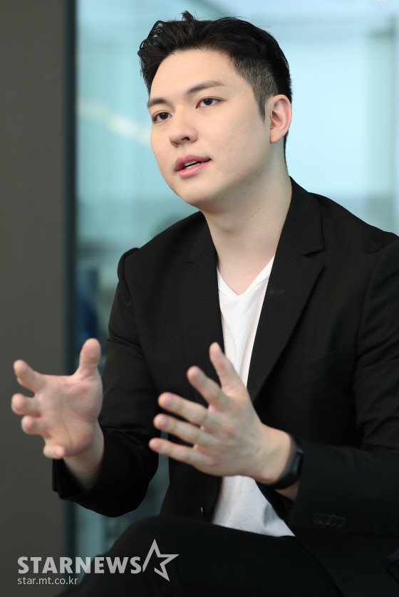 클린턴 라우 몬스터엔터테인먼트그룹 대표 /사진=이기범 기자