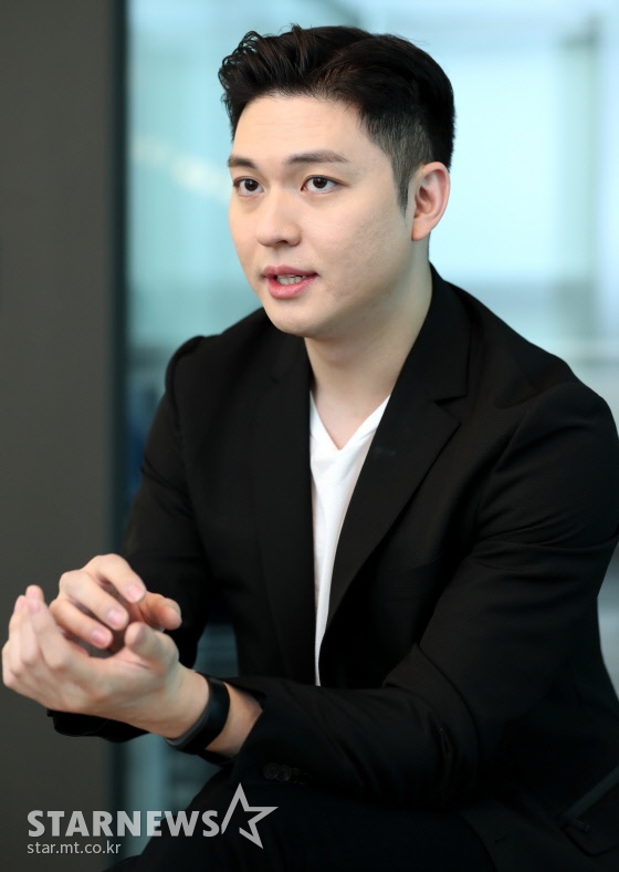 클린턴 라우 몬스터엔터테인먼트그룹 대표 /사진=이기범 기자