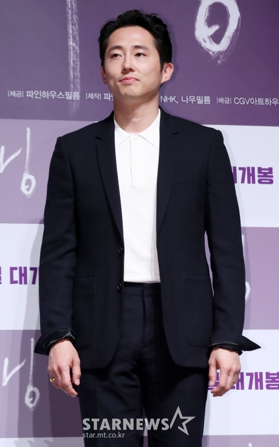 한국계 미국 배우 스티븐 연 /사진=김휘선 기자