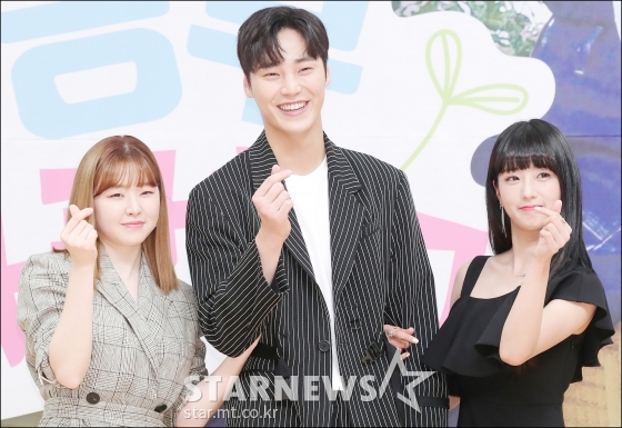 배우 이민지, 이태환, 에이핑크 윤보미 /사진=김창현 기자