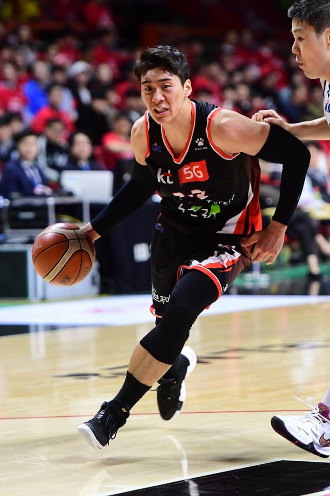 좋은 활약을 펼치며 팀 승리를 이끈 양홍석. /사진=KBL 제공