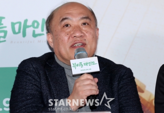영화 '뷰티플 마인드'의 조성우 음악 감독 /사진=김휘선 기자