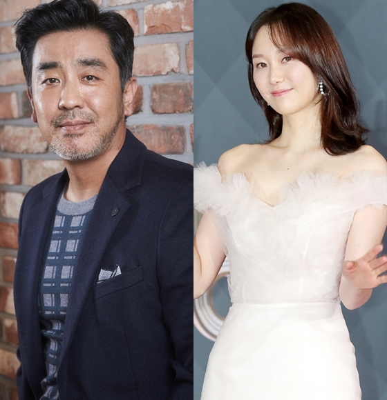 류승룡과 이유영이 배우 조은지의 장편영화 첫 연출작 '입술은 안돼요'로 호흡을 맞춘다.