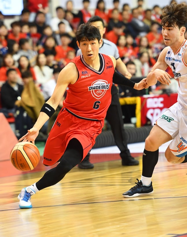 결승 3점포를 터뜨린 양동근. /사진=KBL 제공