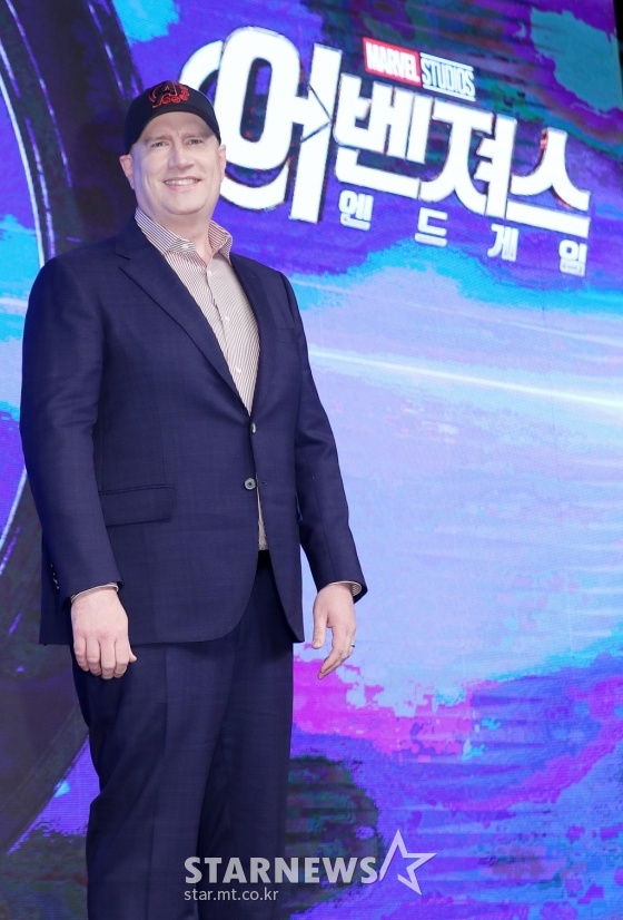 케빈 파이기 마블 스튜디오 대표/사진=김휘선 기자