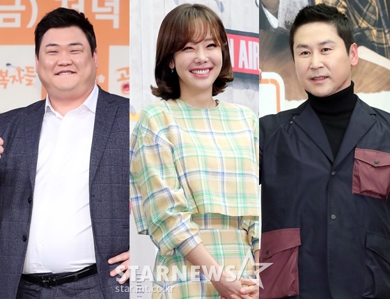 개그맨 김준현, 배우 소유진, 방송인 신동엽 /사진=스타뉴스