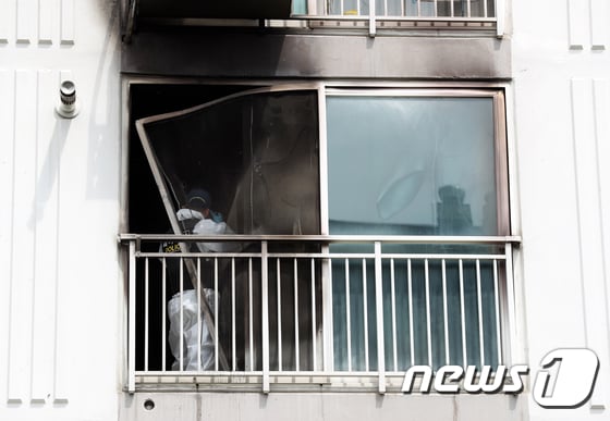 진주 아파트 방화·살인범, 조현병 전력 드러나 /사진=뉴스1