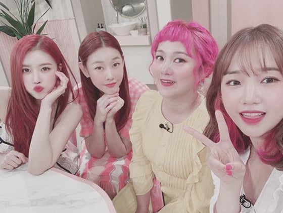 (왼쪽부터) 이미주, 한혜진, 박나래, 최유정./사진=한혜진 인스타그램