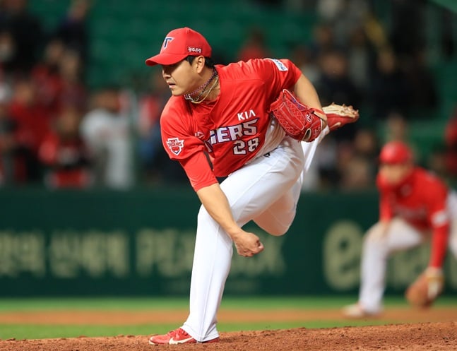KIA 타이거즈 김윤동. /사진=KIA 타이거즈 제공