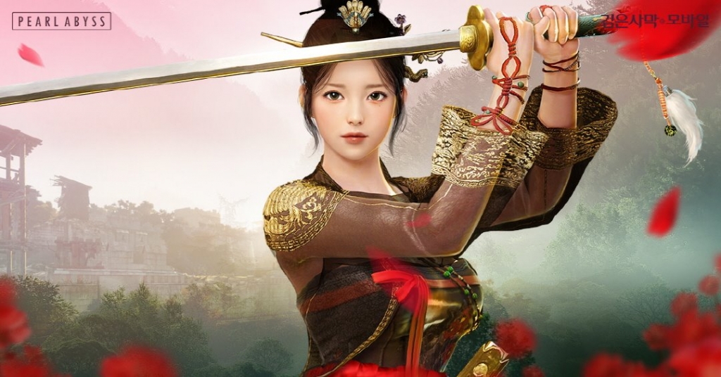 검은사막 모바일의 '매화' 이미지 중에는 붉은 꽃잎을 휘날리는 것도 있는데요, 매화의 종류 중 하나인 '홍매(紅梅)를 나타내는 듯 합니다.