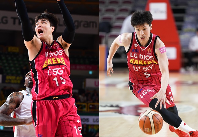 FA 최대어로 꼽히는 김종규와 김시래. /사진=KBL 제공