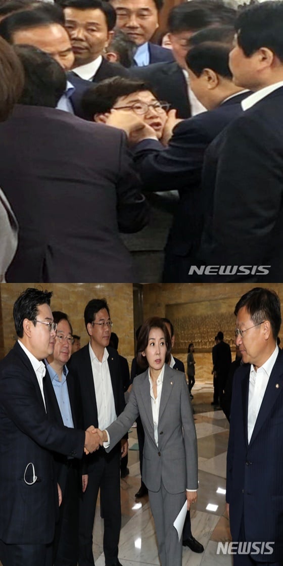문희상, 임이자, 나경원 의원./사진=뉴시스
