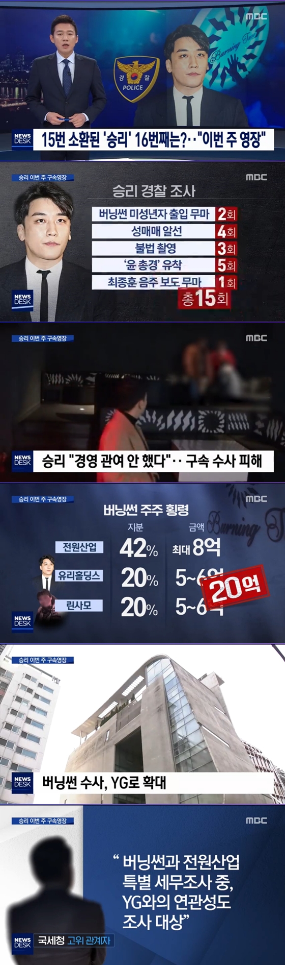 /사진=MBC '뉴스데스크' 방송화면