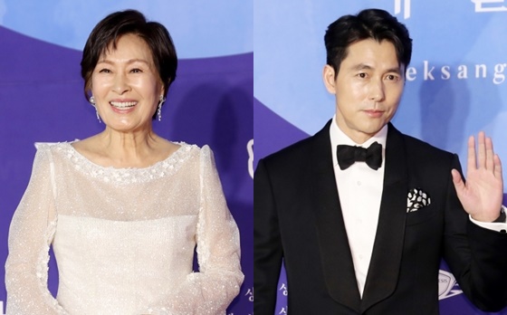 김혜자 정우성 / 사진=김휘선 기자