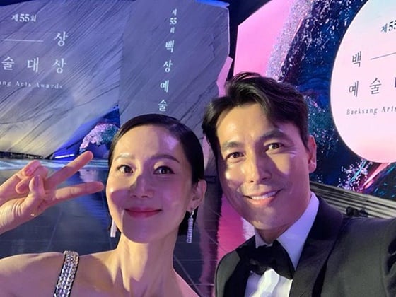 (왼쪽부터)염정아, 정우성 /사진=정우성 인스타그램