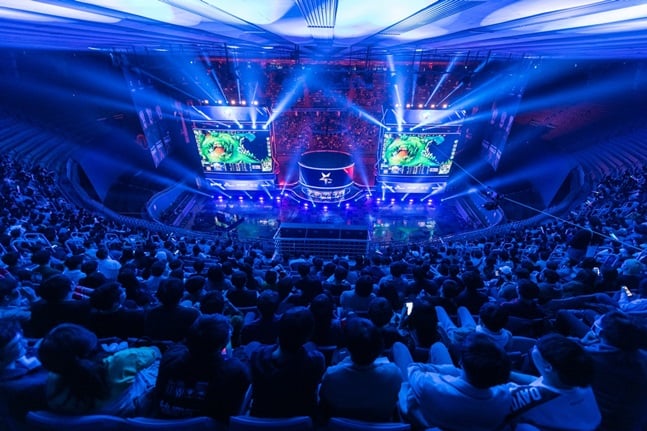 2019 LCK 스프링 결승 현장 사진. /사진=라이엇 게임즈 제공